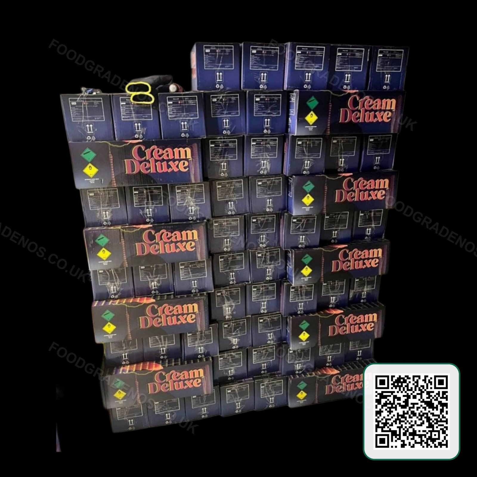 Cream Deluxe Midnight Edition 666g Food-Grade Cylinder - Image 6