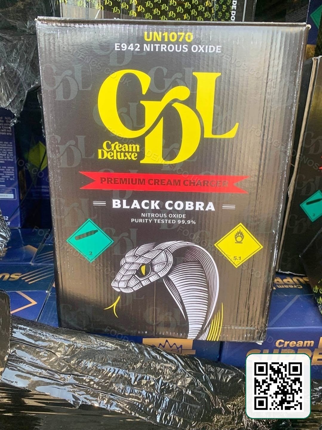 Cream Deluxe Black Cobra 666g Food-Grade Cylinder - Image 4