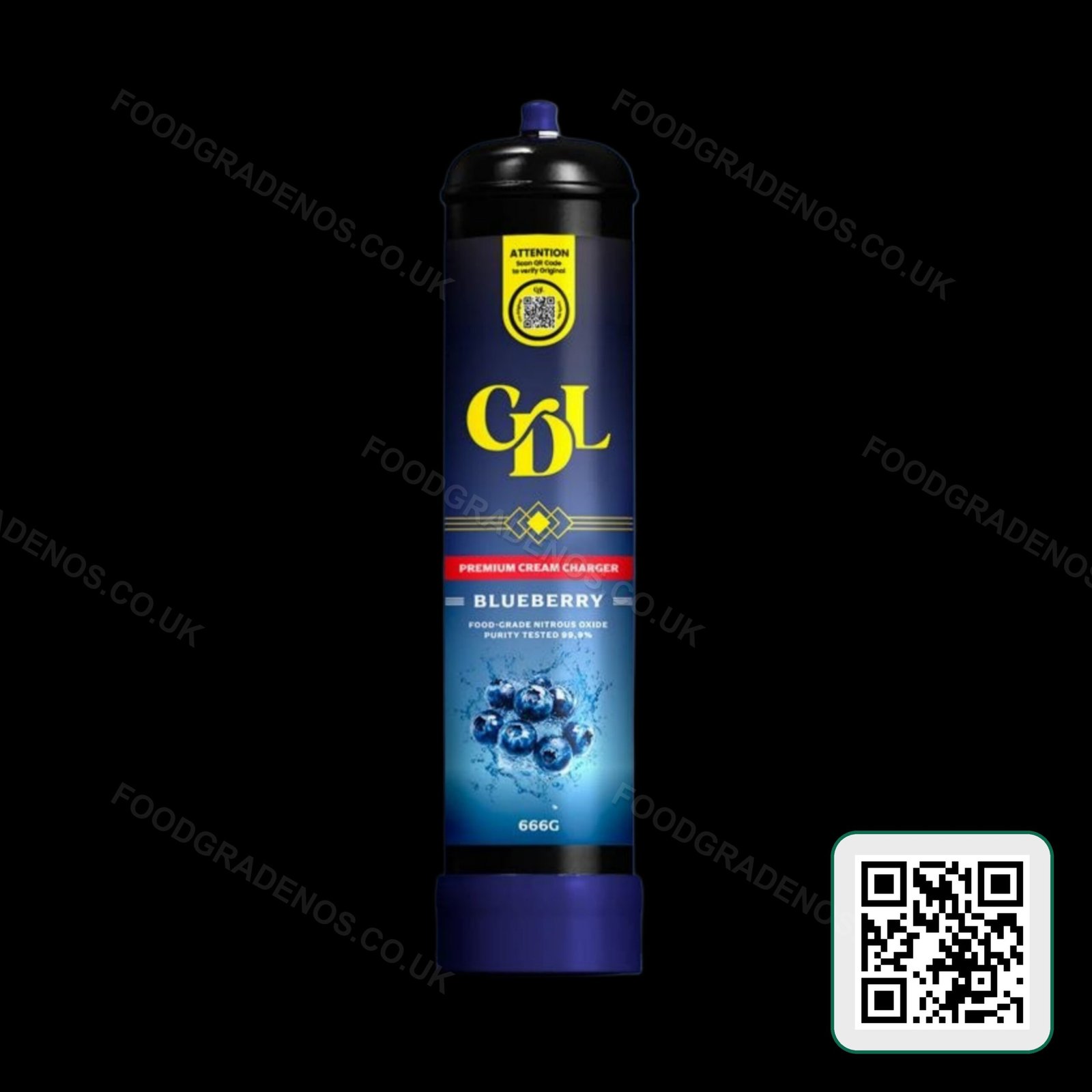 Cream Deluxe Sixth Wave 666g Food-Grade Cylinder - Image 9