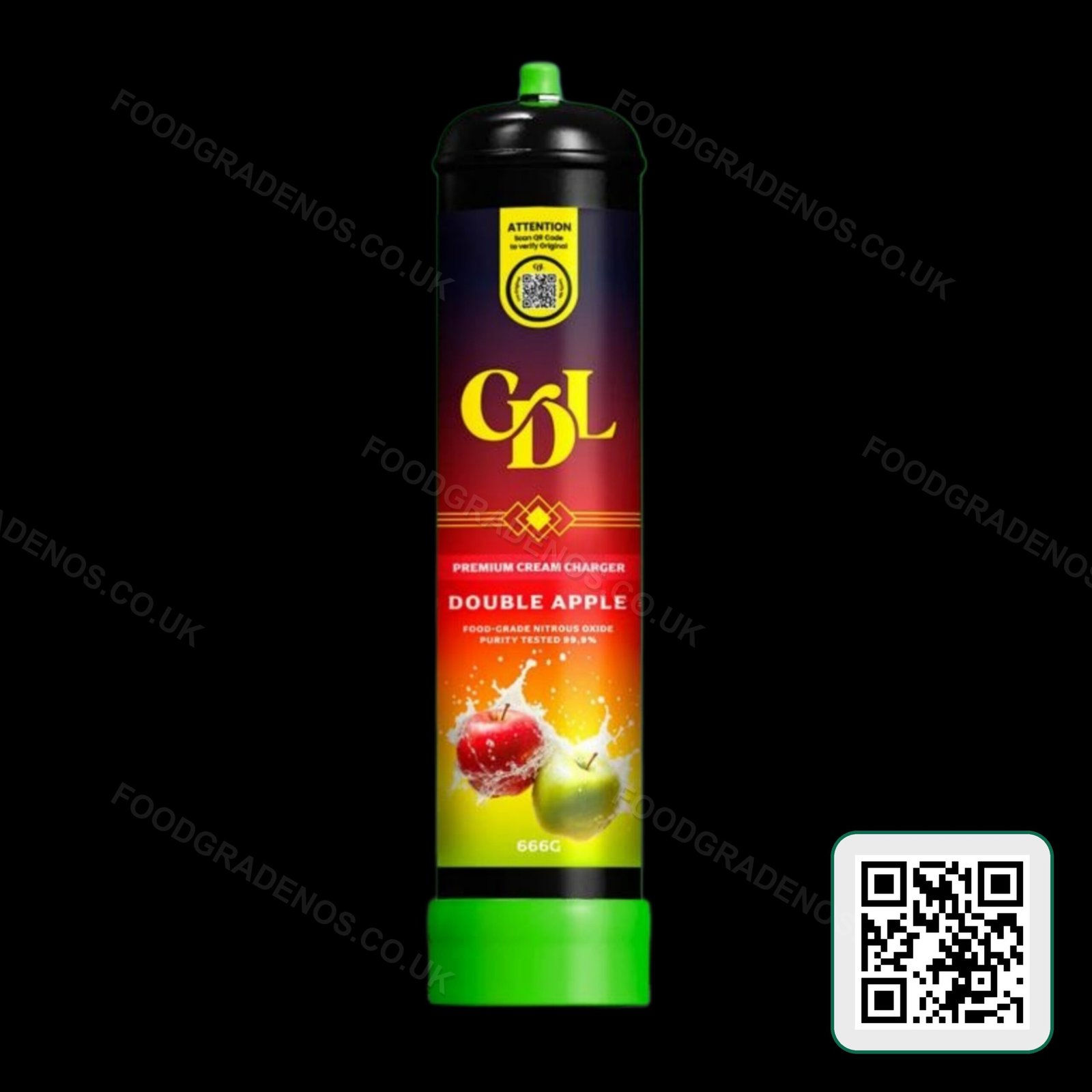 Cream Deluxe Sixth Wave 666g Food-Grade Cylinder - Image 8