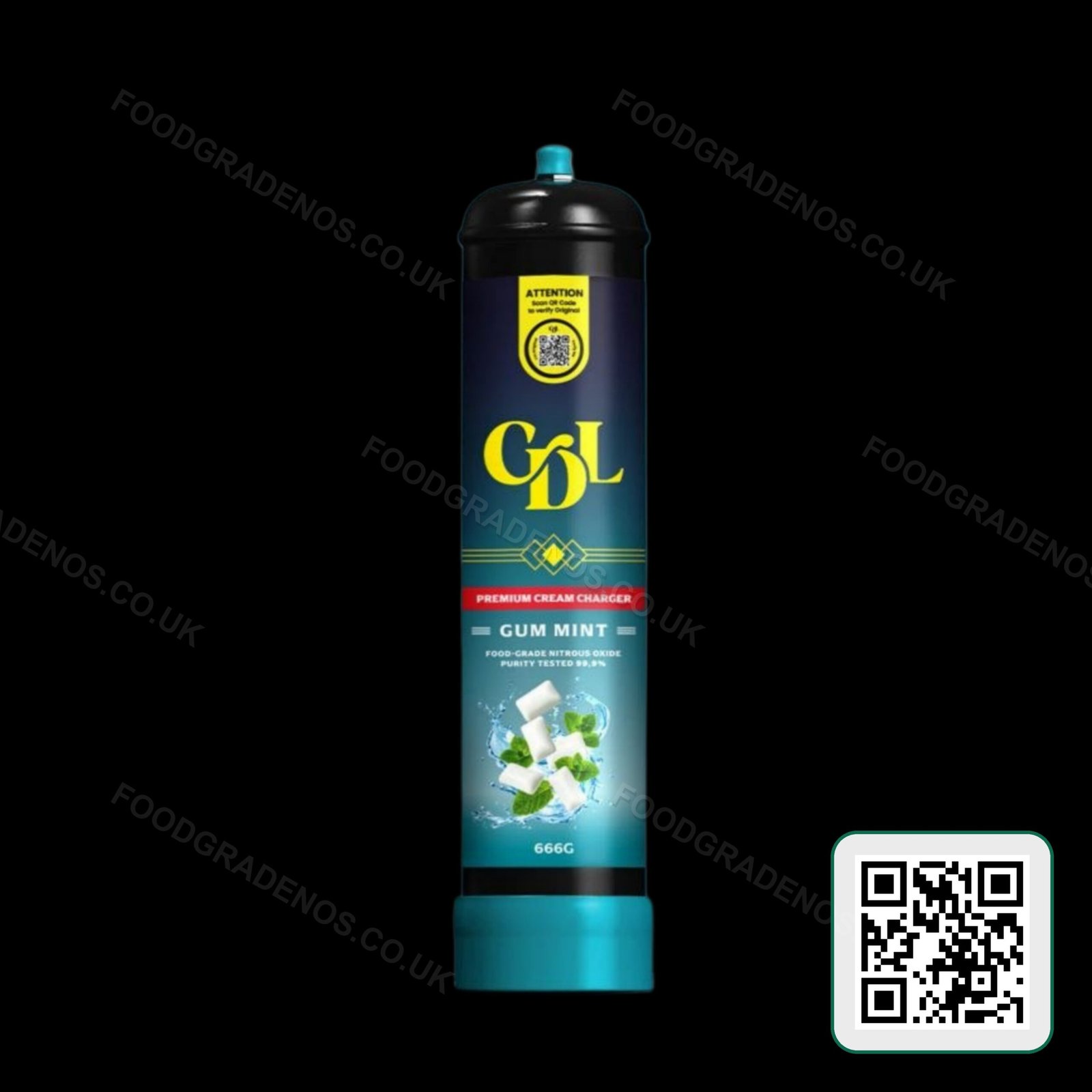 Cream Deluxe Sixth Wave 666g Food-Grade Cylinder - Image 7