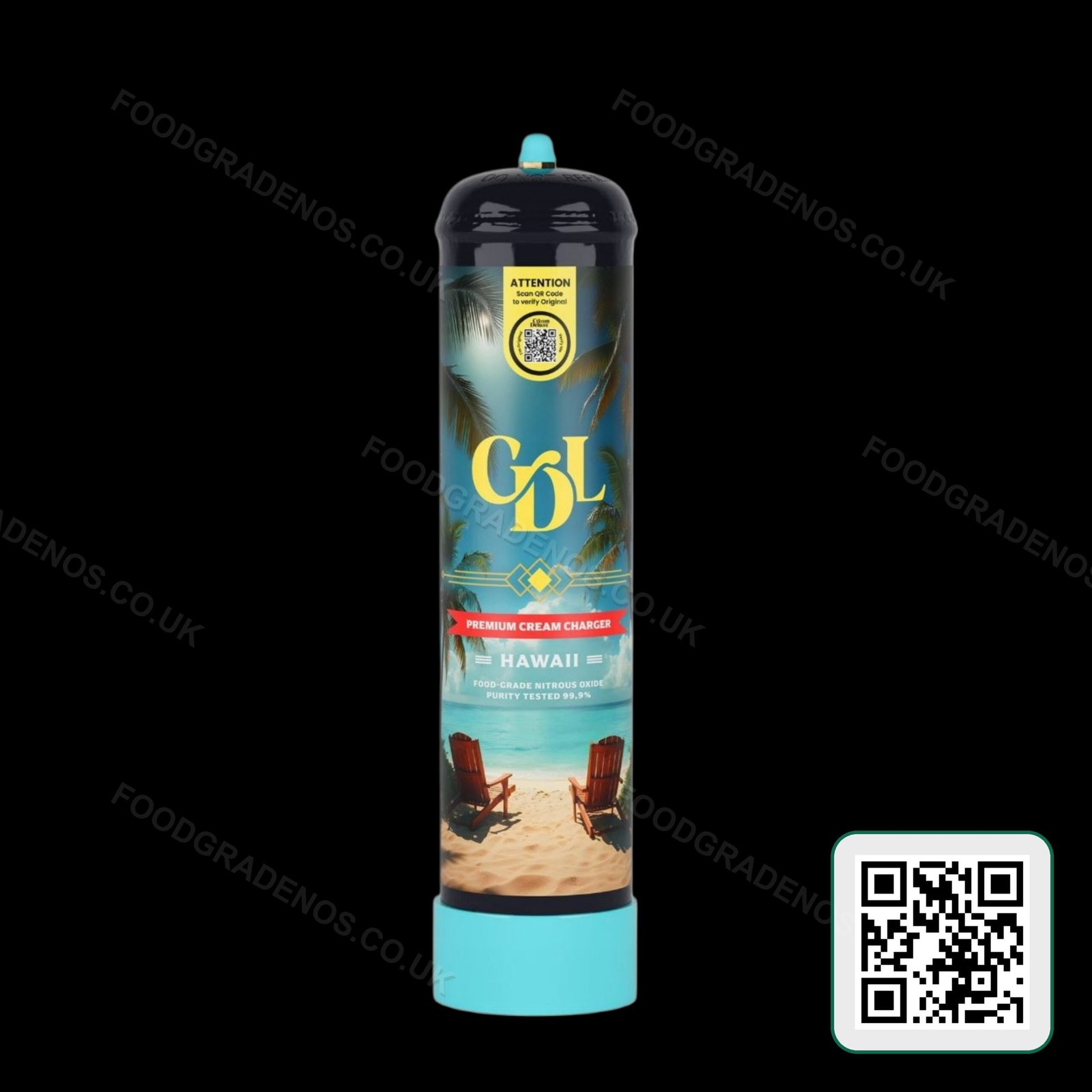 Cream Deluxe Sixth Wave 666g Food-Grade Cylinder - Image 6