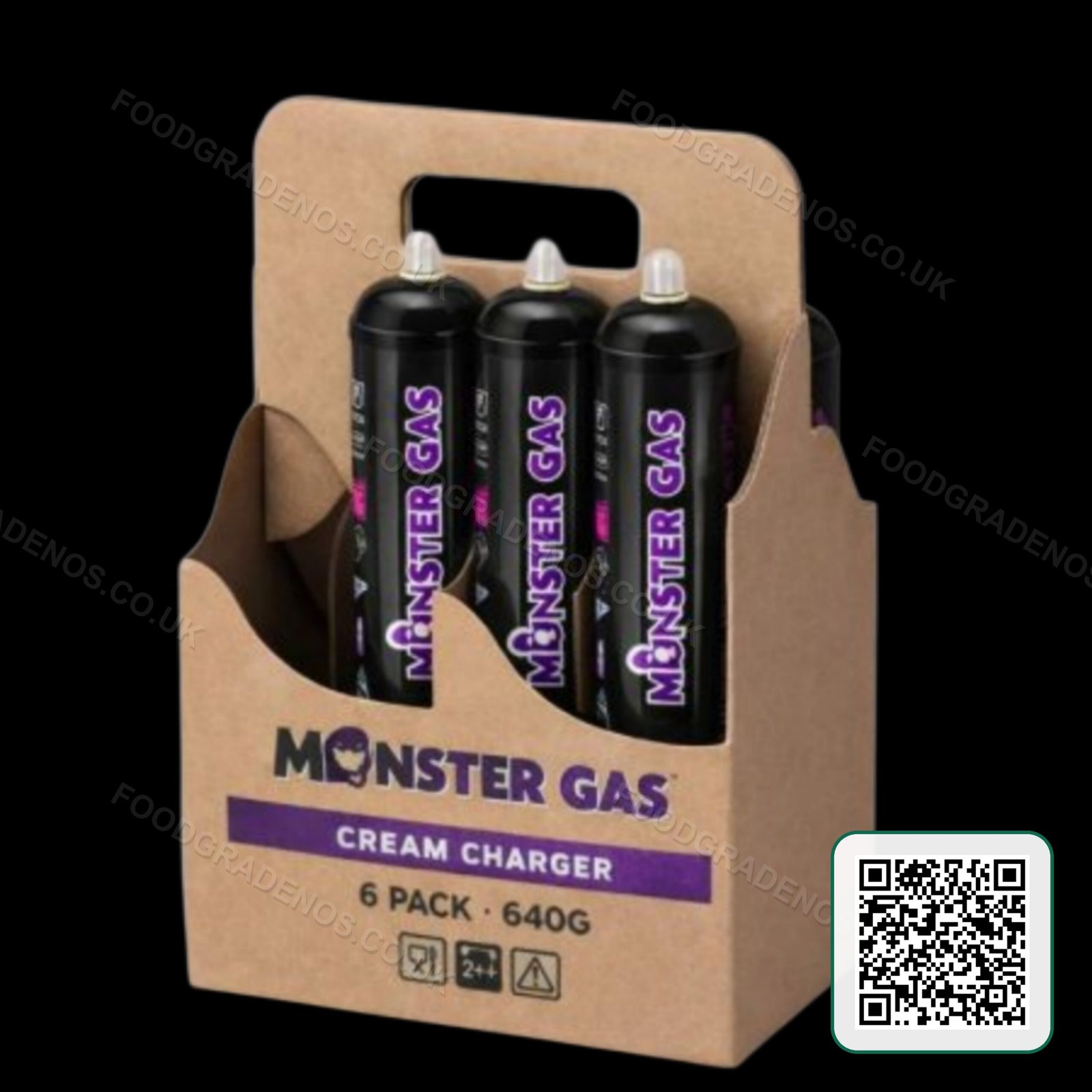 Monster Gas 640g Cream Charger Cylinder